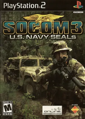 SOCOM 3 - U.S. Navy SEALs box cover front